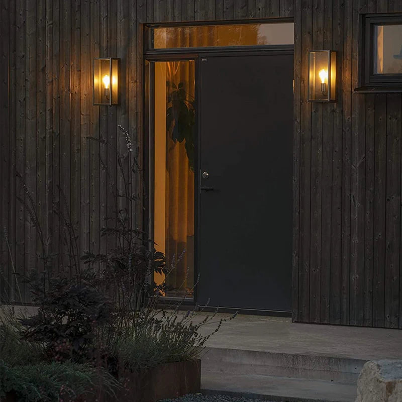 Applique d'extérieur moderne étanche en herbe