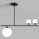 lustre moderne design en verre pour décoration intérieure