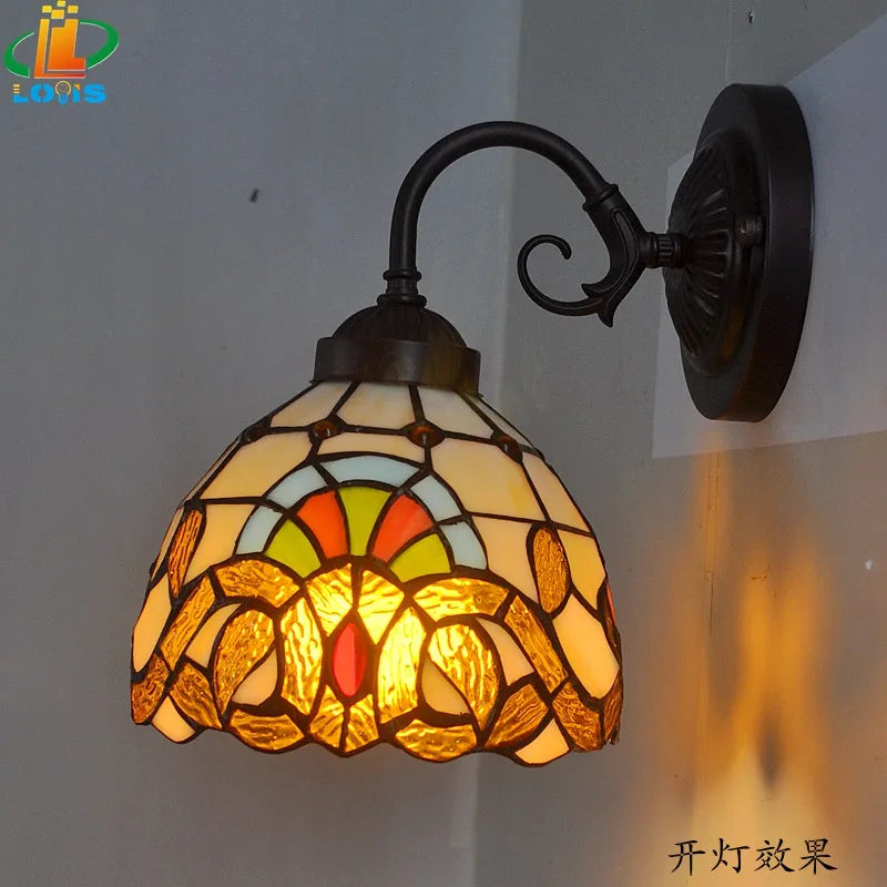 applique murale led de style baroque européen éclairage décoratif intérieur - vue 4 sur 8