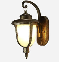 Applique murale extérieures imperméables en aluminium rétro européen lampe de jardin en Bronze Villas balcon couloir cour décor luminaires muraux