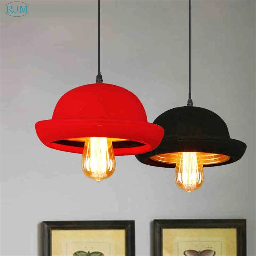 Suspension Chapeau Américain Tissu Créatif