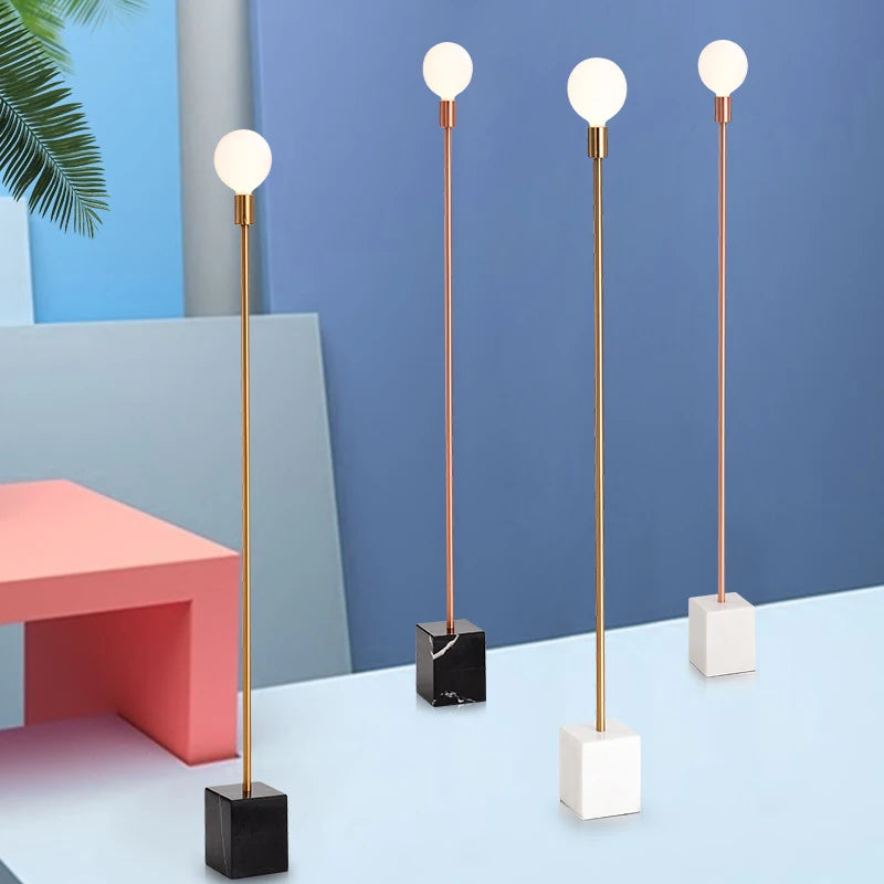 Lampe à poser en marbre moderne pour décoration nordique créative