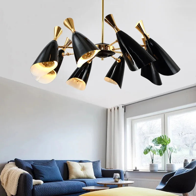 lustre moderne design nordique pour intérieur élégant - vue 4 sur 14
