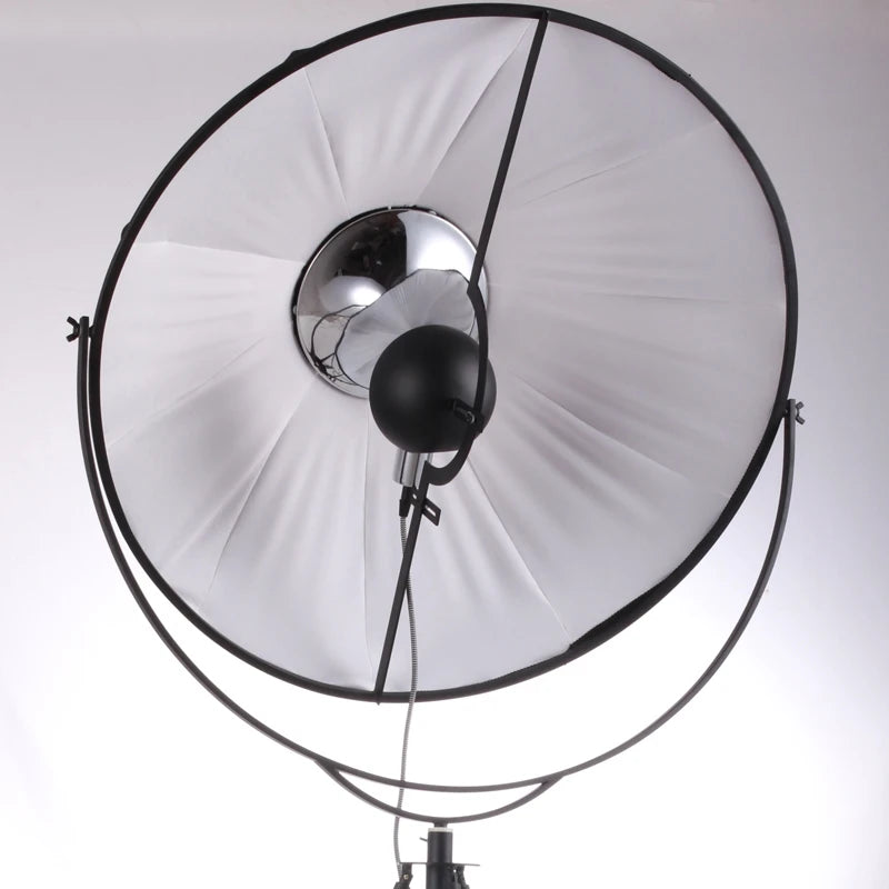 lampadaire moderne gzmj satellite en métal avec abat-jour en tissu