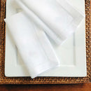 Serviette de table lot de six lin brodé