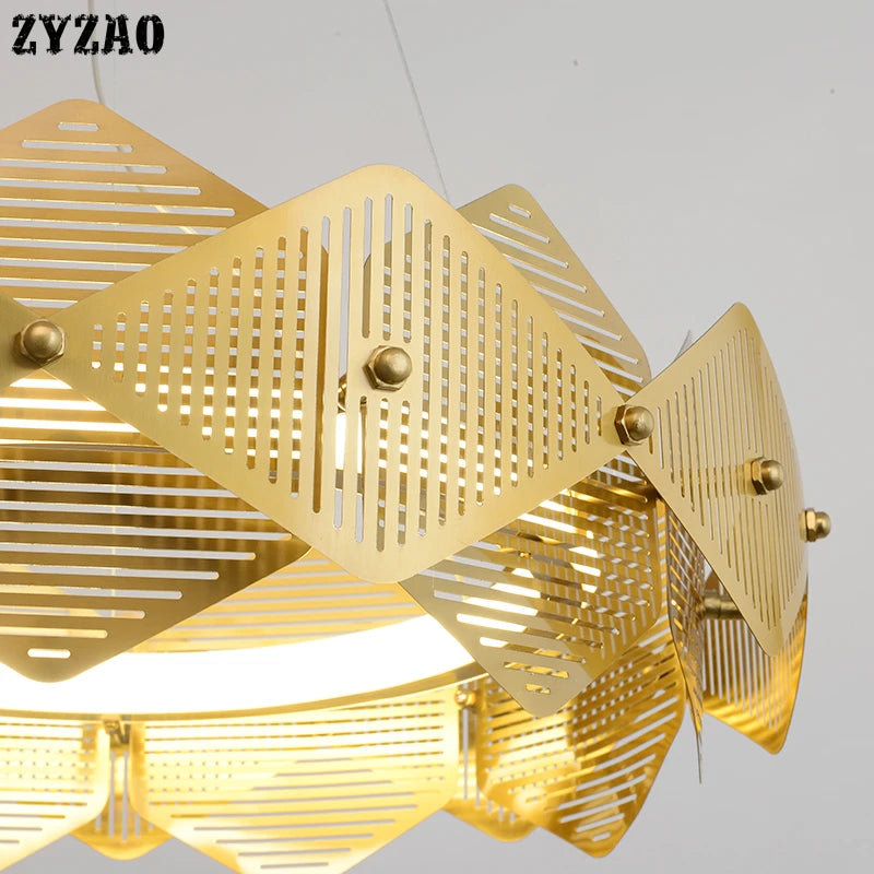suspension nordique en fer design pour décoration intérieure créative - vue 5 sur 7