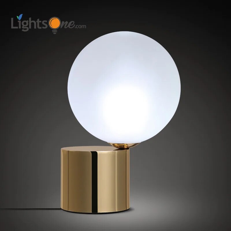 Lampe de bureau LED rétro en cuivre pour étude et travail - vue 3 sur 6