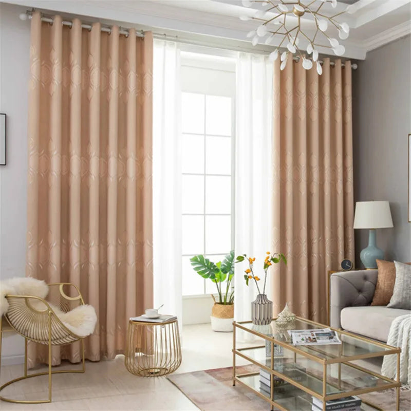 Rideau occultant floral moderne pour chambre ou salon - vue 5 sur 10