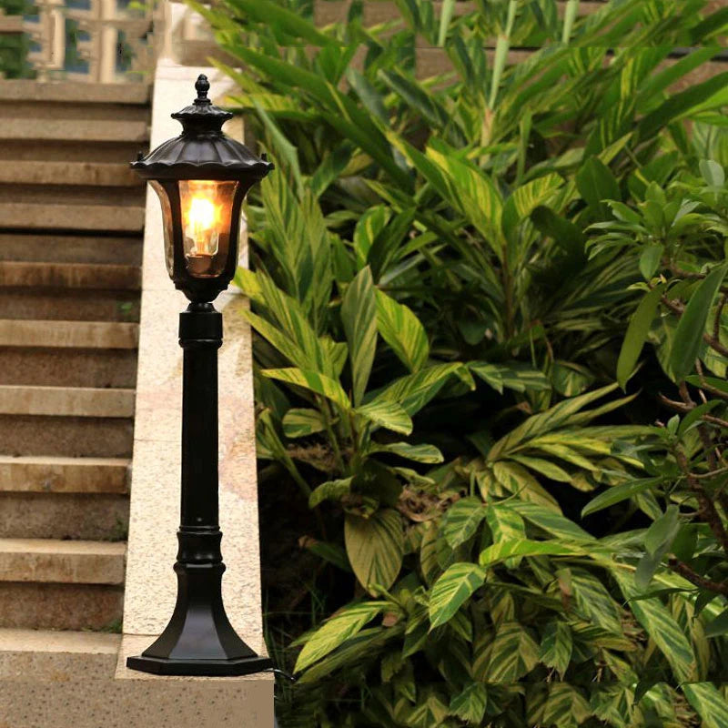 lampe de jardin rétro pour éclairage extérieur étanche
