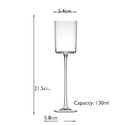 Verres à cocktail champagne martini vin style élégant