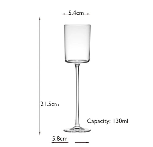 Verres à cocktail champagne martini vin style élégant