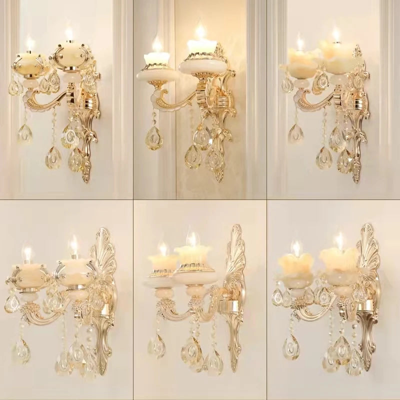applique murale en cristal design moderne pour intérieur élégant - vue 3 sur 22