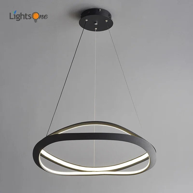 Lustre Art Moderne Nordique Géométrique - vue 2 sur 7