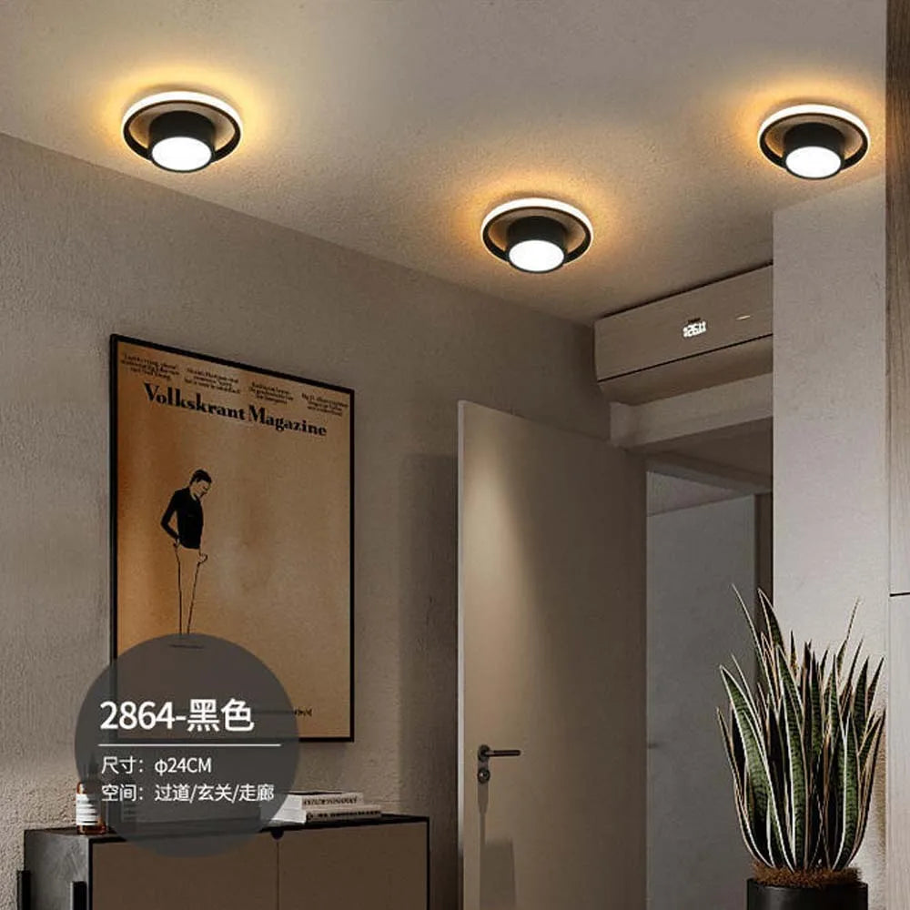 Lustre led minimaliste moderne - vue 5 sur 8