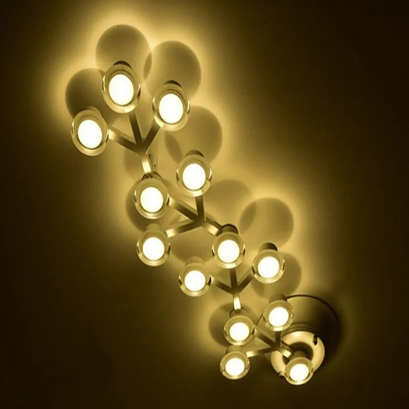 plafonnier led minimaliste créatif style nordique contemporain