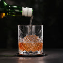 Verres whisky old fashioned motifs texturés lot 4