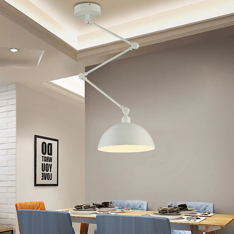 suspension nordique pliable en aluminium avec bras long led - vue 6 sur 17