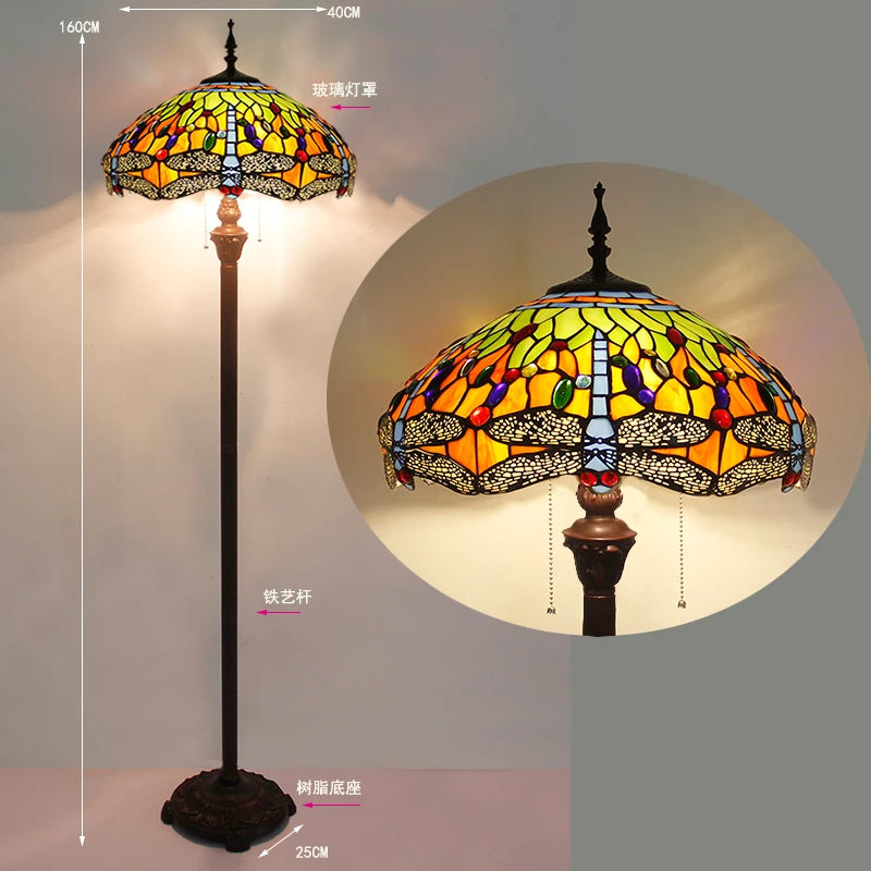 Lampadaire Antique Vintage 160 cm - vue 6 sur 8