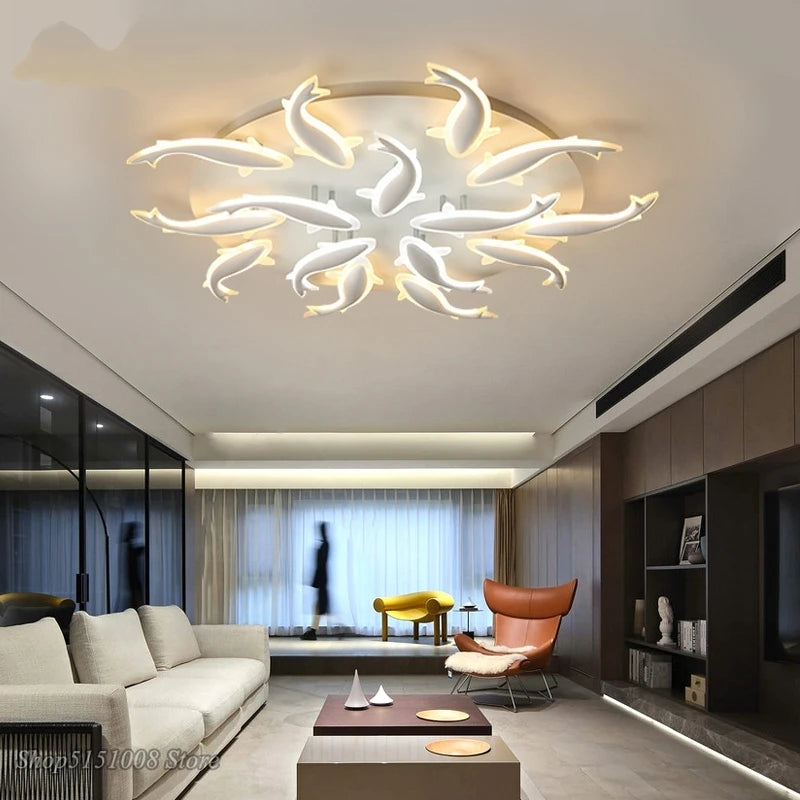 plafonnier led nordique moderne intérieur