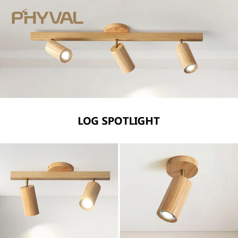 Éclairage nordique modern en bois - vue 3 sur 10