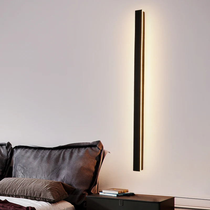 applique murale led étanche minimaliste pour extérieur - vue 4 sur 11