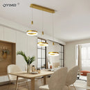 suspension led luminaire acrylique avec télécommande lampara abajur