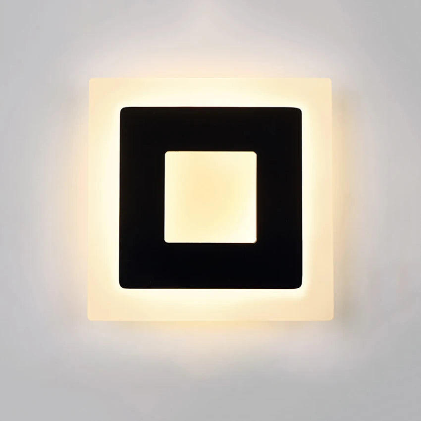 plafonnier led acrylique design moderne pour intérieur décoratif - vue 5 sur 6