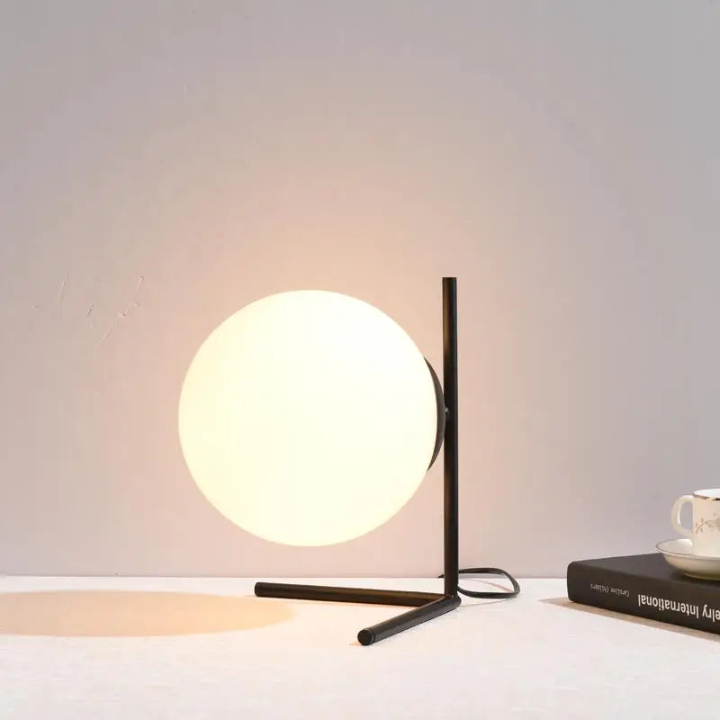 lampe à poser nordique en verre pour décoration moderne - vue 5 sur 16