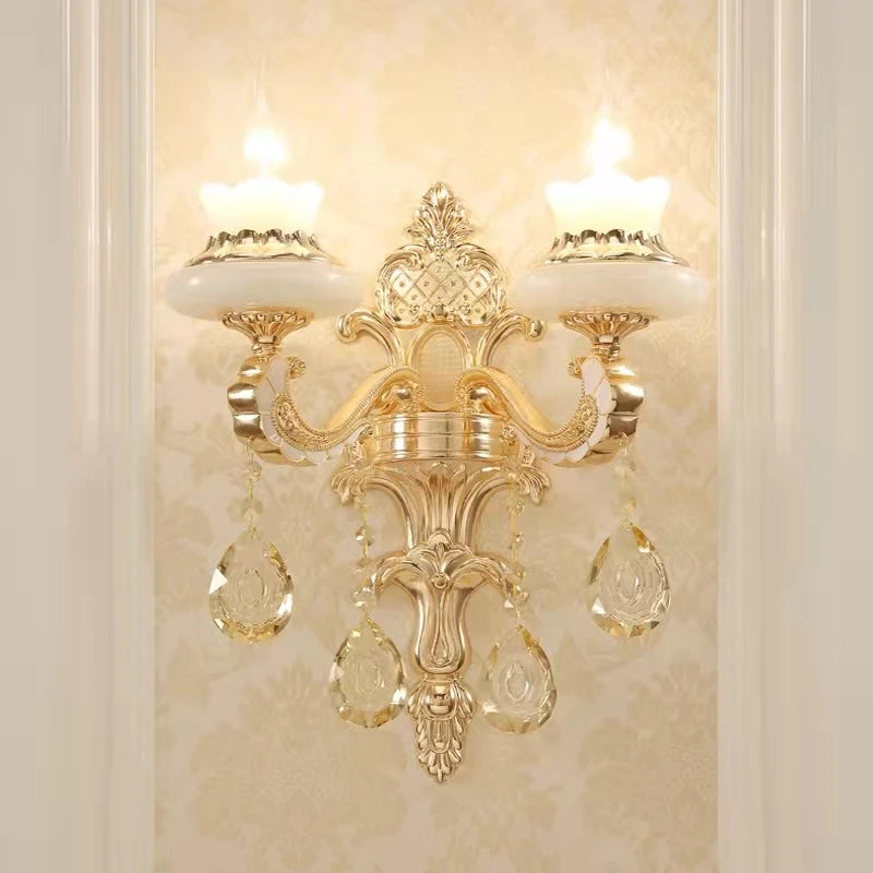 applique murale en cristal design moderne pour intérieur élégant - vue 5 sur 22