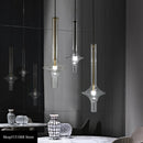 Suspension post-modernes en verre de luxe nordique