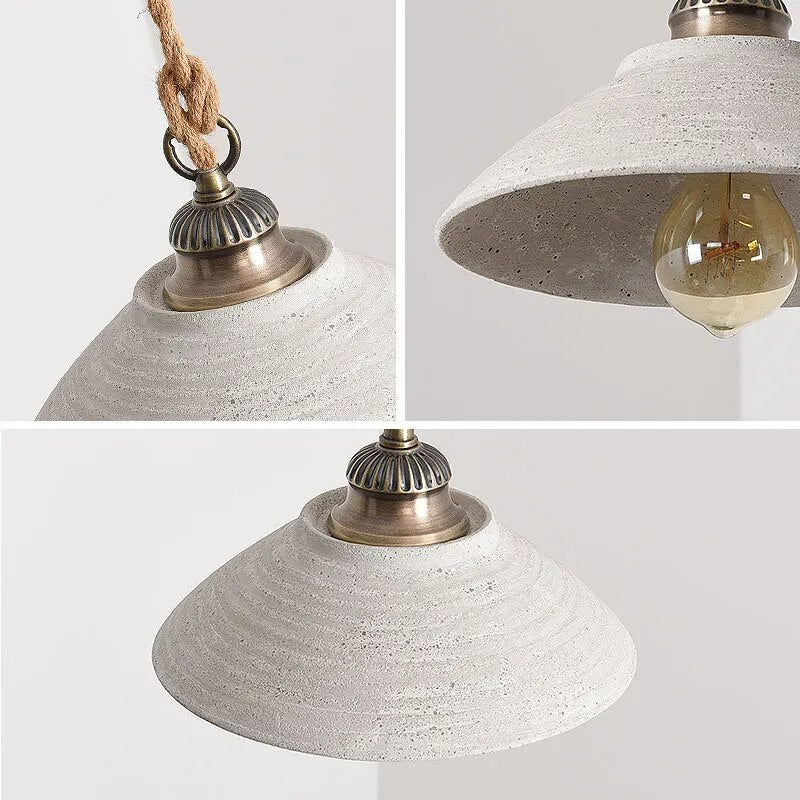 Suspension LED loft style industriel - vue 7 sur 11