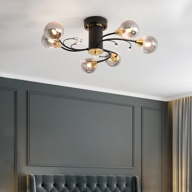 lustre led moderne pour villa office café bar nouvelle maison