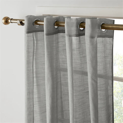 Voilage tulle translucide moderne sur mesure salon chambre
