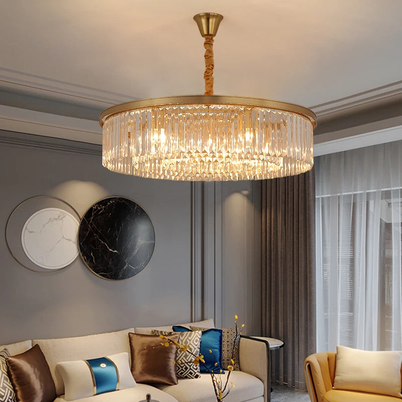 lampe à double usage en cristal pour décor moderne