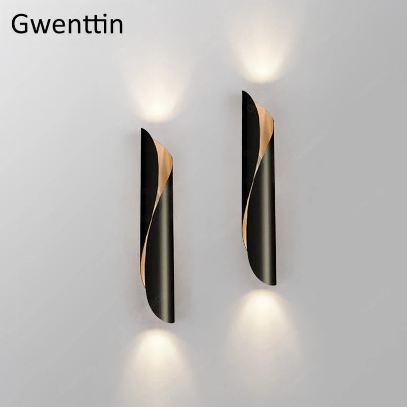Applique murale moderne milan calla avec éclairage led décoratif
