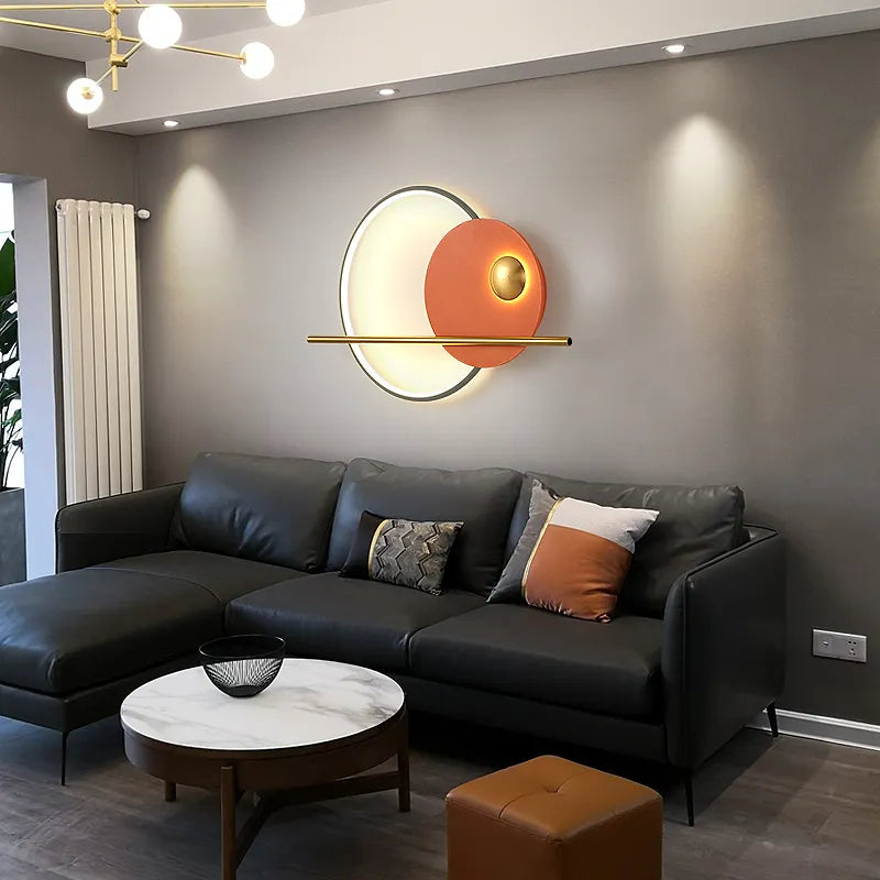 Applique murale LED moderne pour salon - vue 6 sur 23