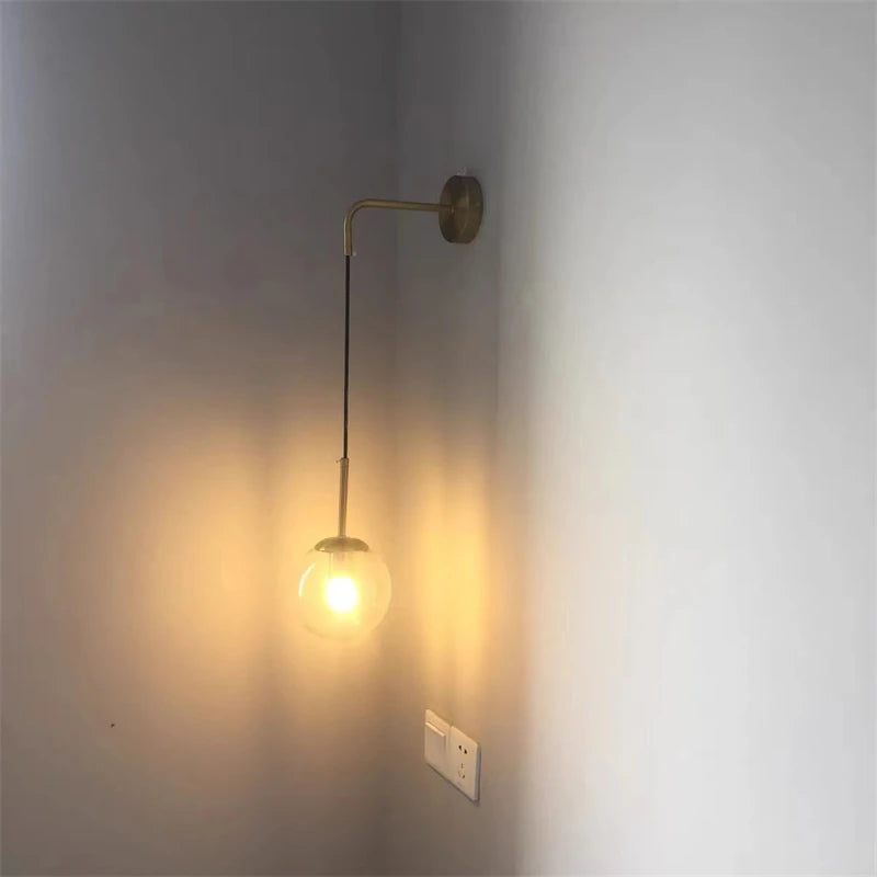 applique murale moderne en verre pour décoration intérieure élégante - vue 3 sur 12