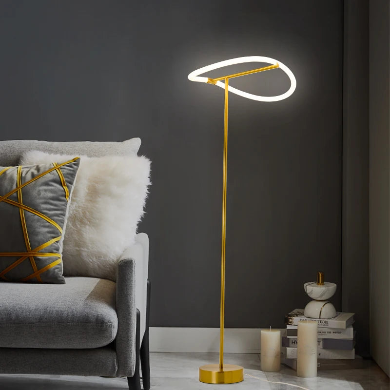 LED postmoderne musique Notes LED lumière lampadaire foyer étude - vue 5 sur 21