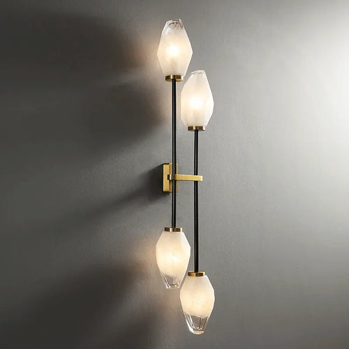 applique murale en cuivre design nordique moderne pour intérieur élégant