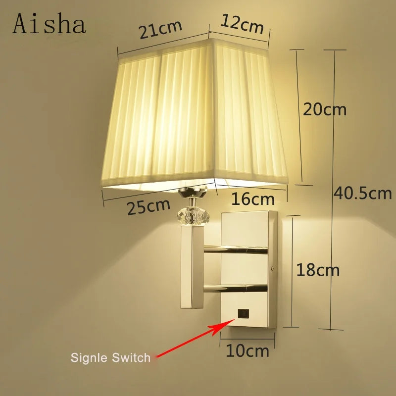 applique murale led moderne en acier inoxydable pour décoration intérieure - vue 6 sur 8
