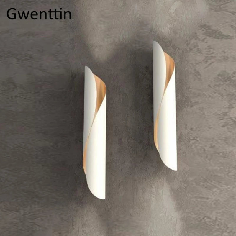 applique murale moderne milan calla avec éclairage led décoratif - vue 3 sur 8