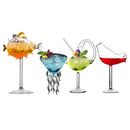 verre cocktail décoratif animaux originaux soirée bar