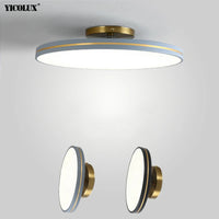 Rotatif À Distance Gradation 	 Moderne LED Lustre Lumières Salon Étude Chambre Allée Couloir Appartements Lampes Éclairage Intérieur