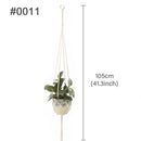 suspension macramé pour plantes et décoration murale naturelle