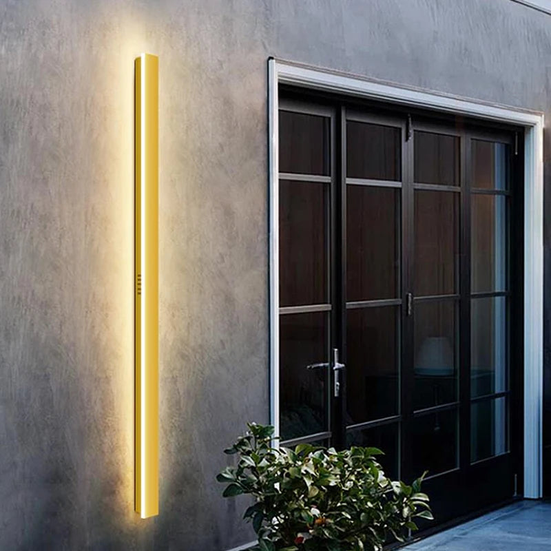 LED applique extérieure longue appliques murales moderne étanche IP65 porche jardin applique intérieure chambre chevet décoration Lightin