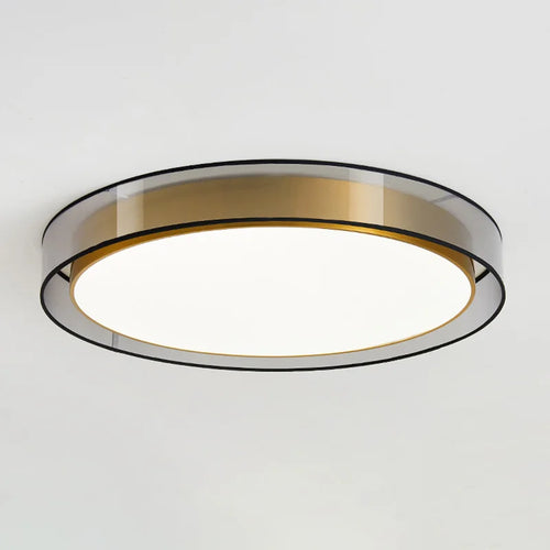 plafonnier moderne en cuivre design nordique pour décoration intérieure