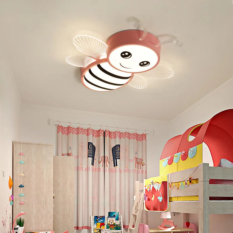 lampe led intelligente en forme d'abeille avec intensité réglable - vue 4 sur 9