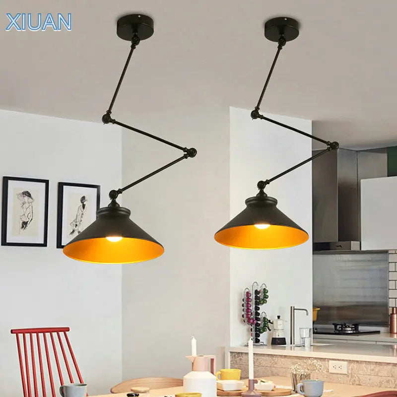 suspension nordique pliable en aluminium avec bras long led - vue 3 sur 17