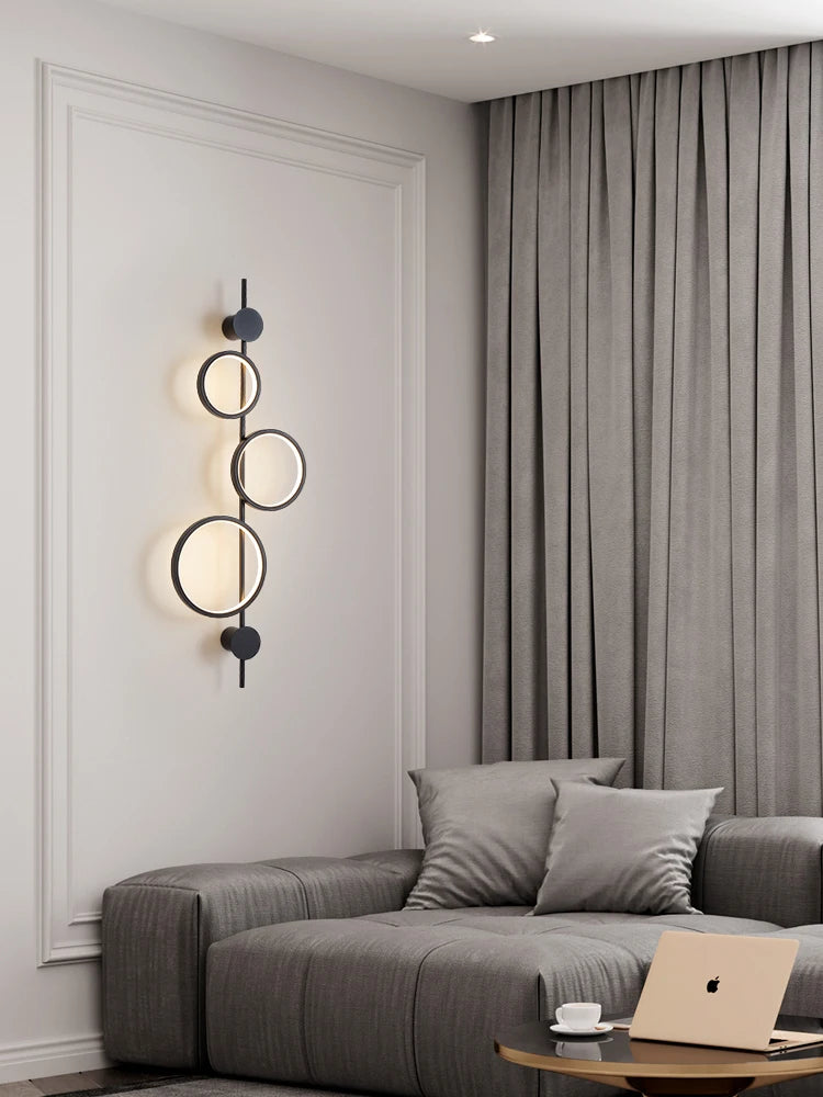 applique murale de luxe moderne minimaliste décorative et fonctionnelle