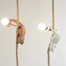 suspension en résine caméléon pour décoration artistique moderne